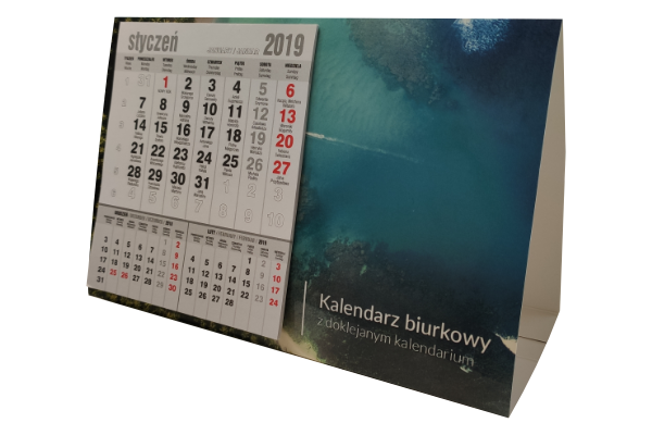 Kalendarze biurkowe druk